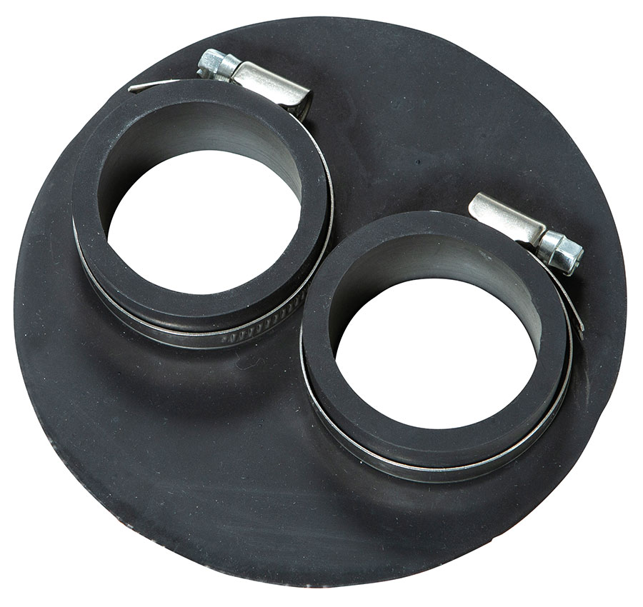 Tapón de goma para el material de relleno